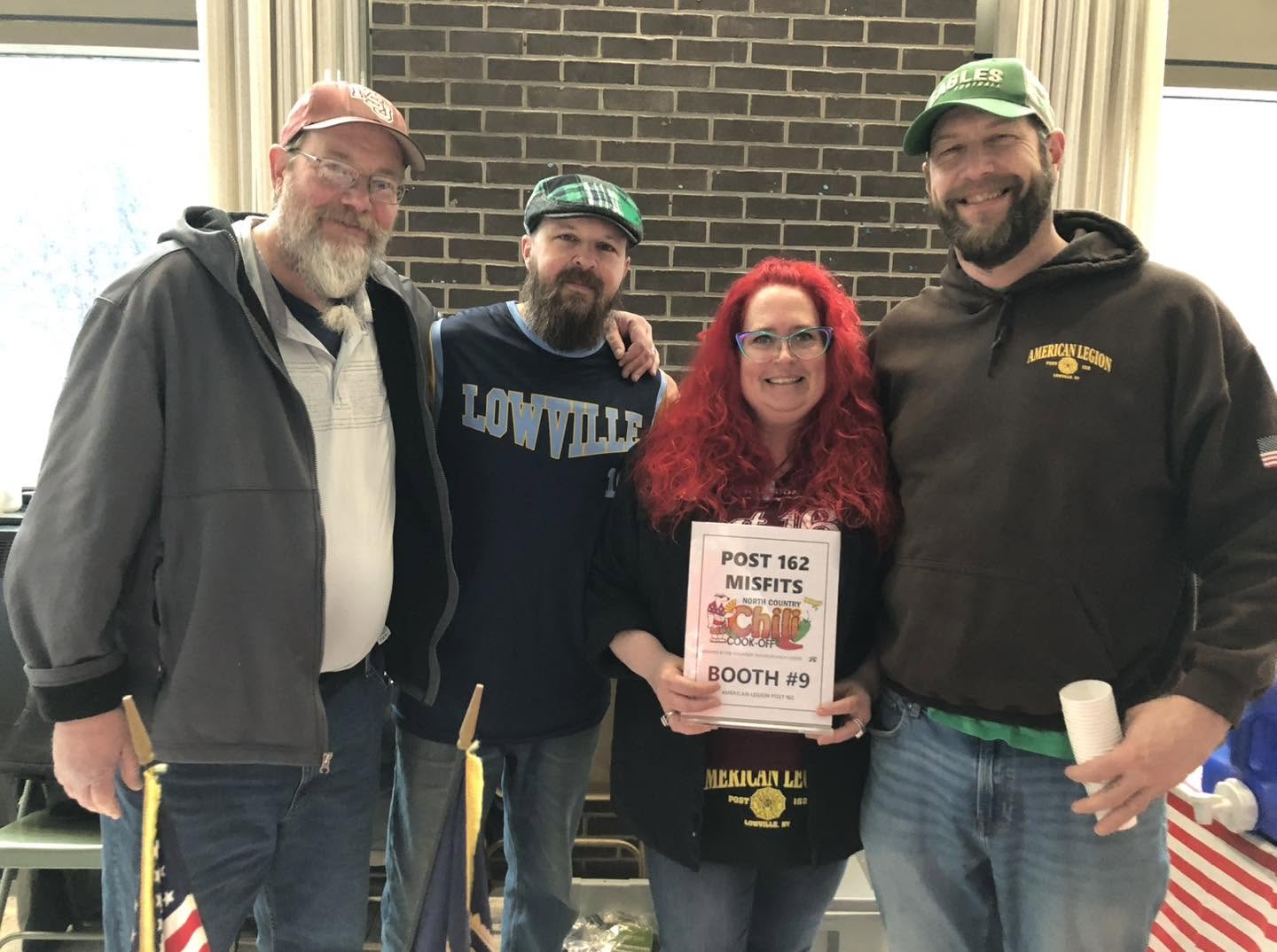 Lowville American Legion Post 162 took home first place in the Amateur category at the 27th Annual North Country Chili Cook-Off.